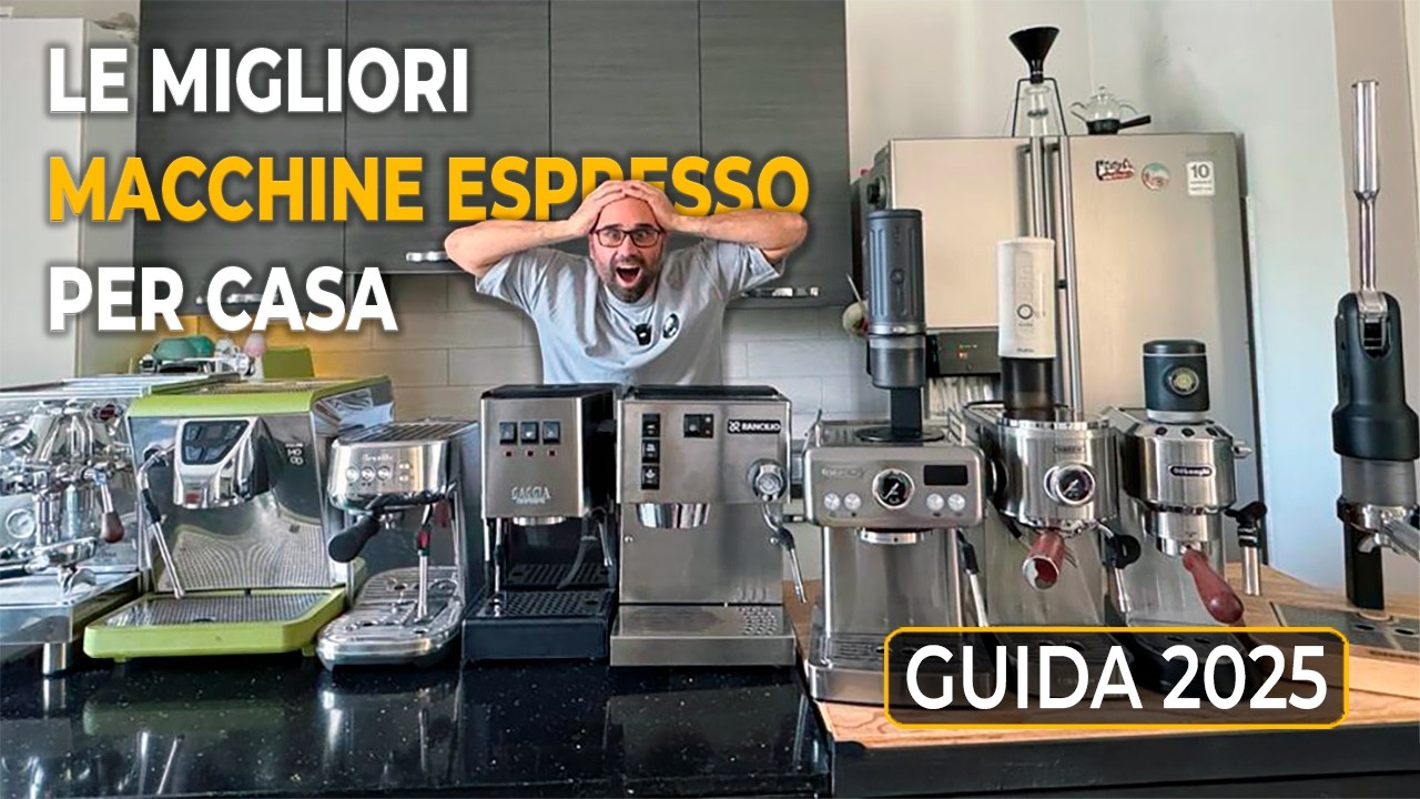Le migliori macchine espresso per casa (Guida 2025)