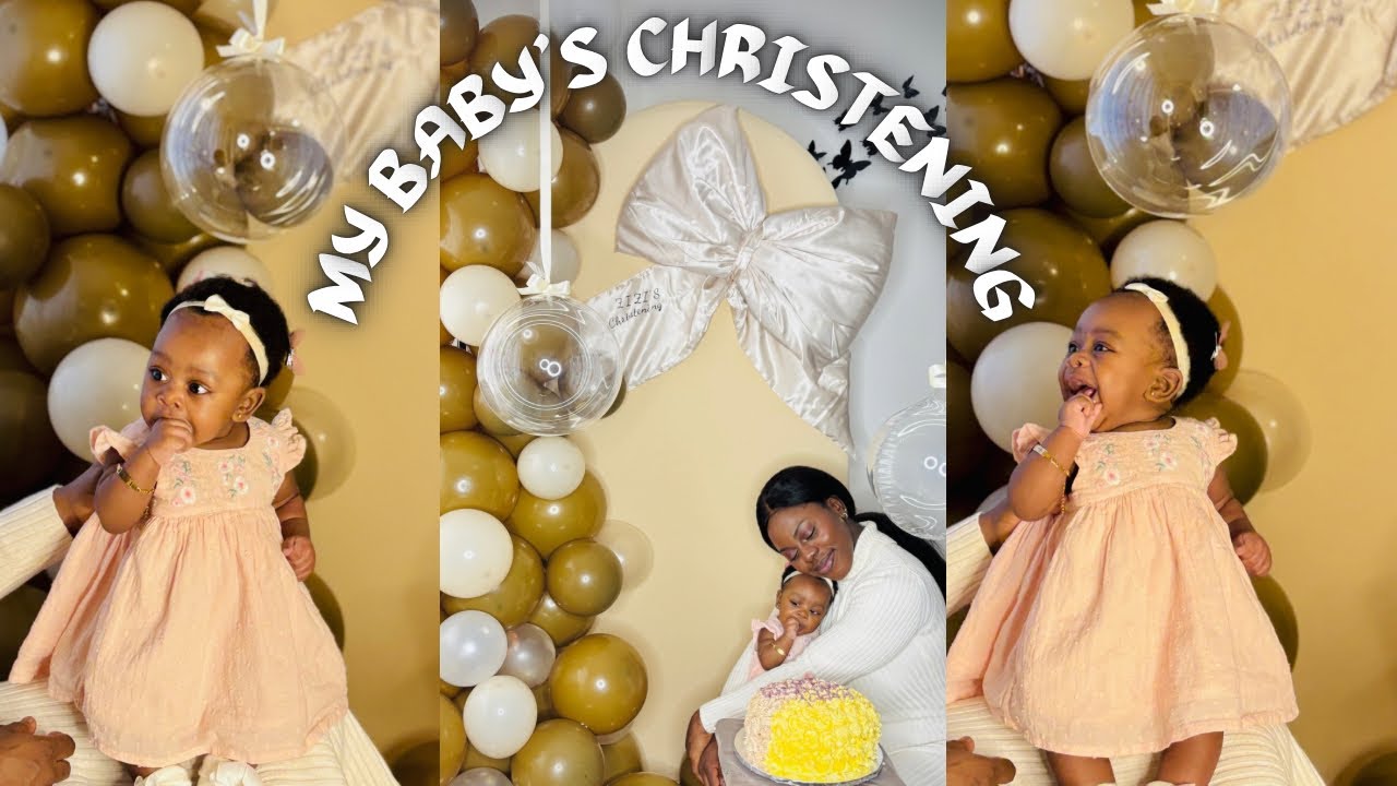 My Baby’s Catholic Baptism ⛪💖 | Christening ceremony in the Uk 🇬🇧| 6 Months old On Christmas Day
