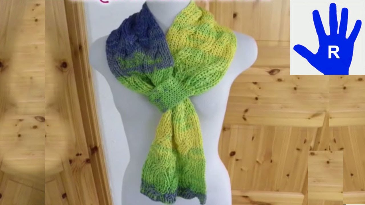 Stricken - Loop Schal zum Durchziehen aus Arona von ONline-Garne