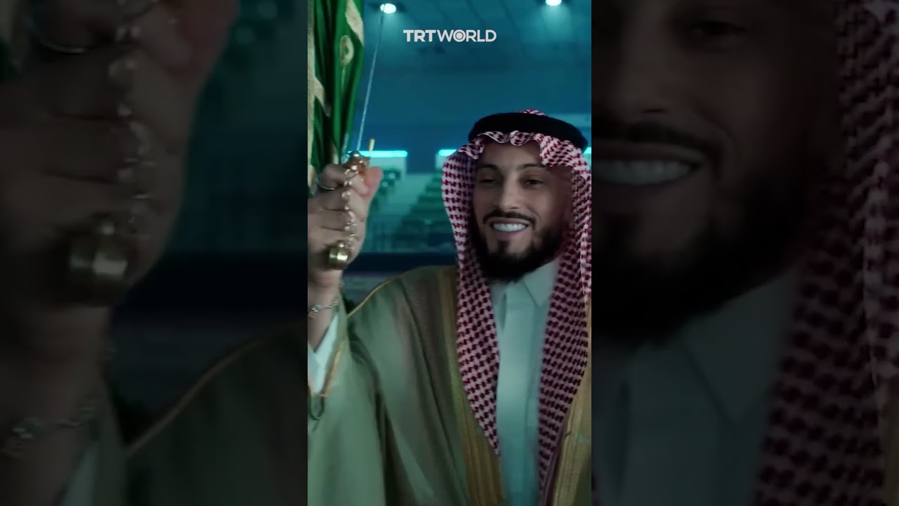 Ronaldo and Mane wield sword in traditional Saudi attire on national day