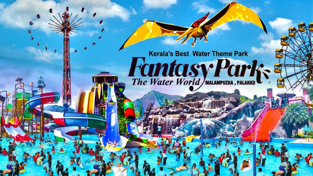 Fantasy Park Palakkad || Kerala's Best Water Theme Park Malampuzha || Full Tour THRILL & FUN Rides.