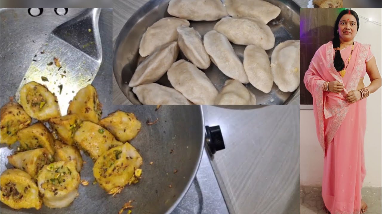 चावल और आलू का चटपटा और चटकेदार पीठा 