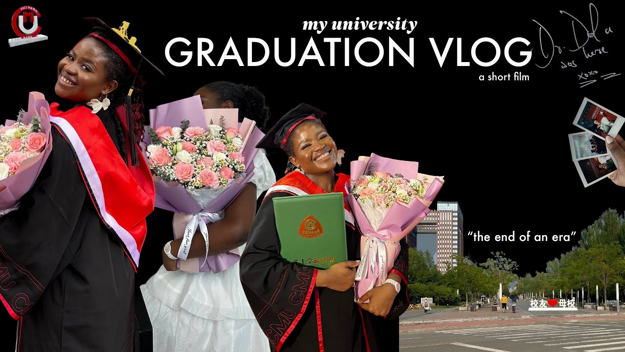 MY GRADUATION VLOG FROM CHINA MEDICAL UNIVERSITY : a short film - the end of an era 👩‍🎓