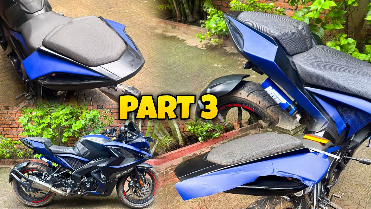 PART 3 Wrapping 🤩 || RS 200 Wrapping Modification🔥