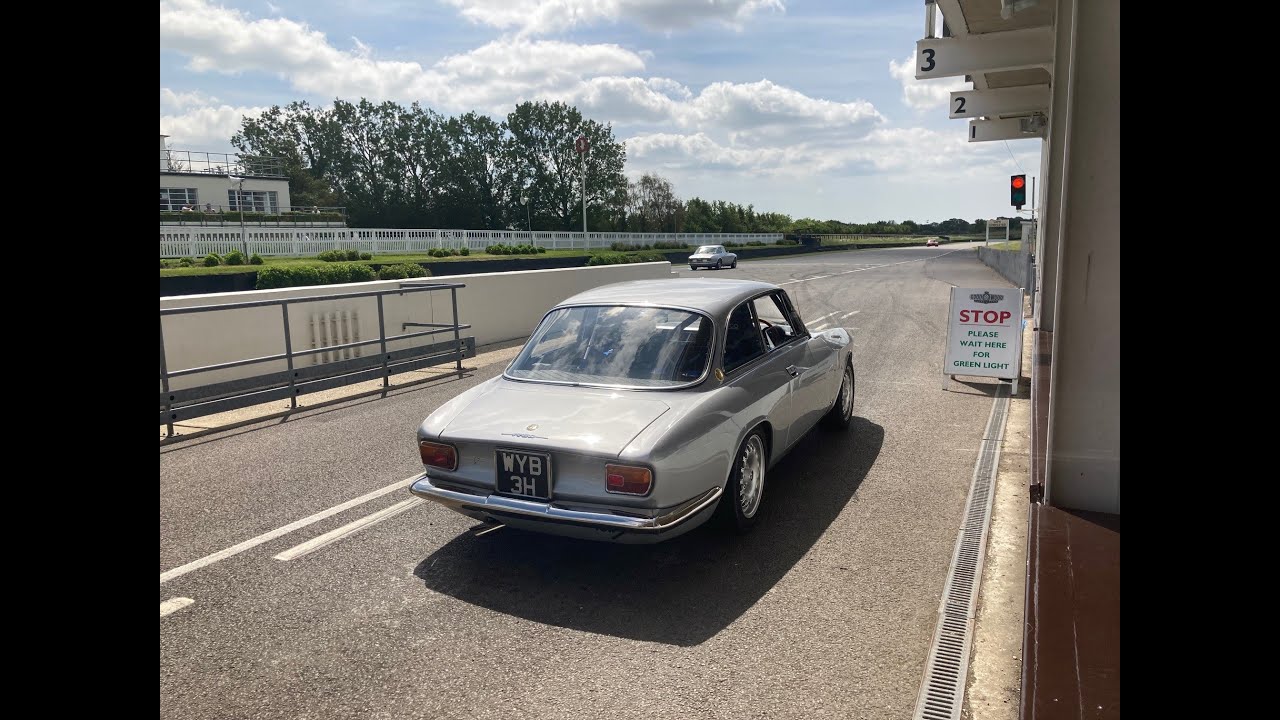 Alfa 1750 GTV Mk1 Twin Spark at the Classic Alfa track Day, Goodwood 2022