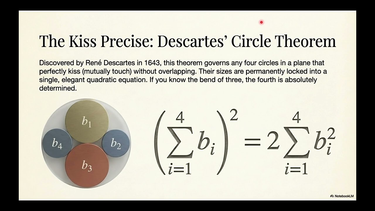 🎙️Japanese Temple Geometry and Kissing Spheres