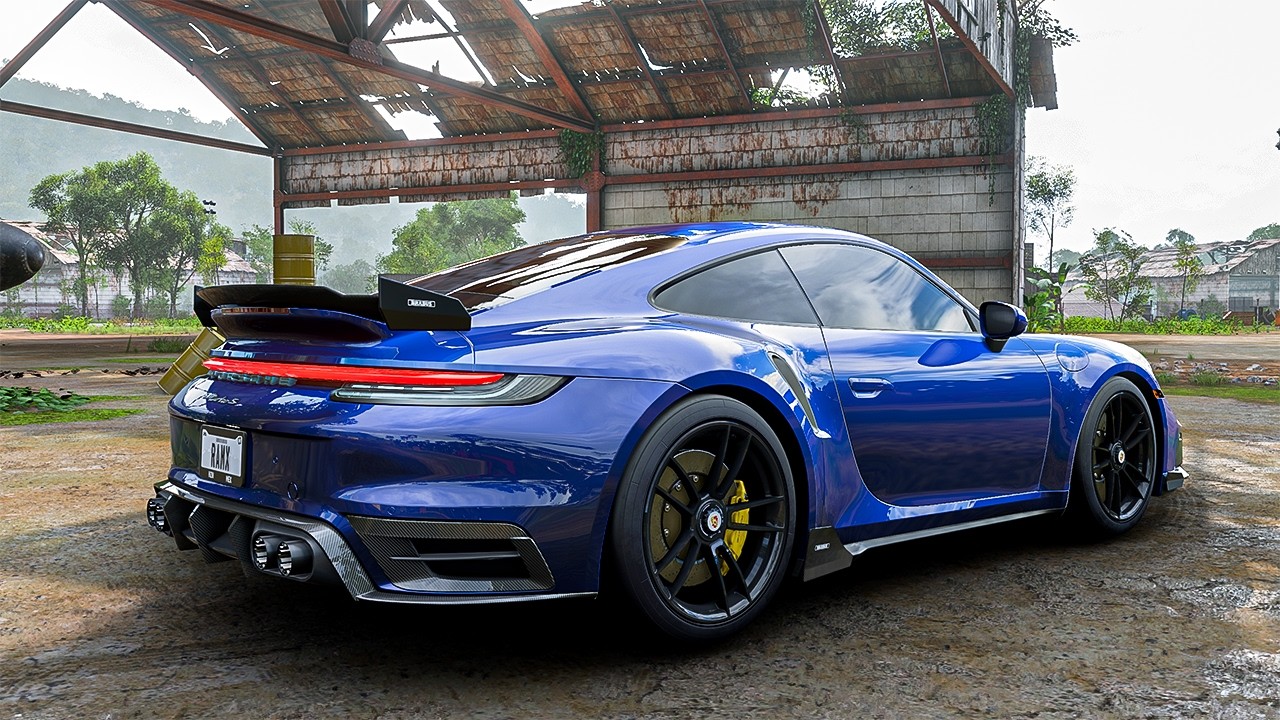 Porsche 911 Turbo S - Forza Horizon 5 | Thrustmaster T300RS gameplay