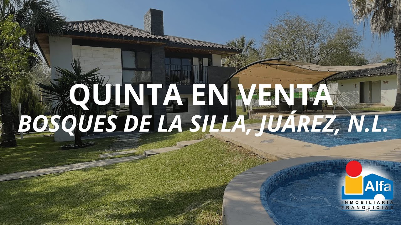 Quinta en venta en Bosques de la Silla, Juárez, N.L. Zona San Mateo  1614/865