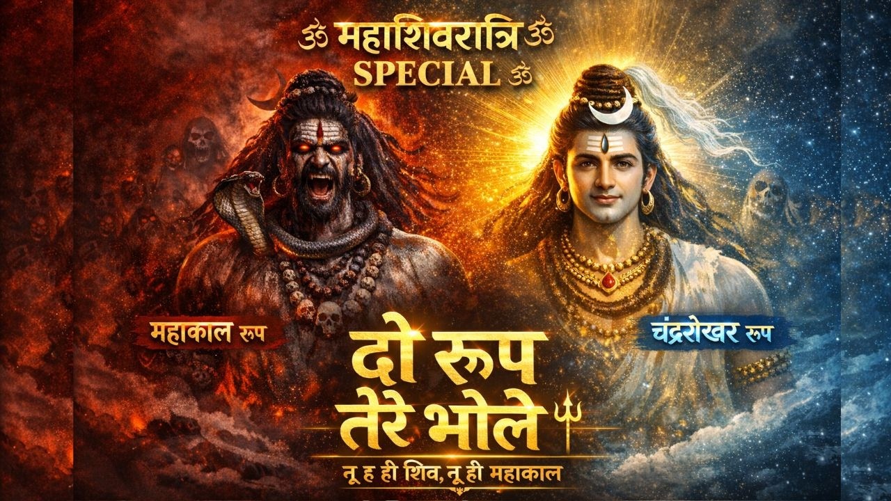 शिव के दो अद्भुत रूप: एक अघोरी, एक राजा | Tu Hi Shiv Hai Tu Hi Mahakal | महाशिवरात्रि स्पेशल 2026