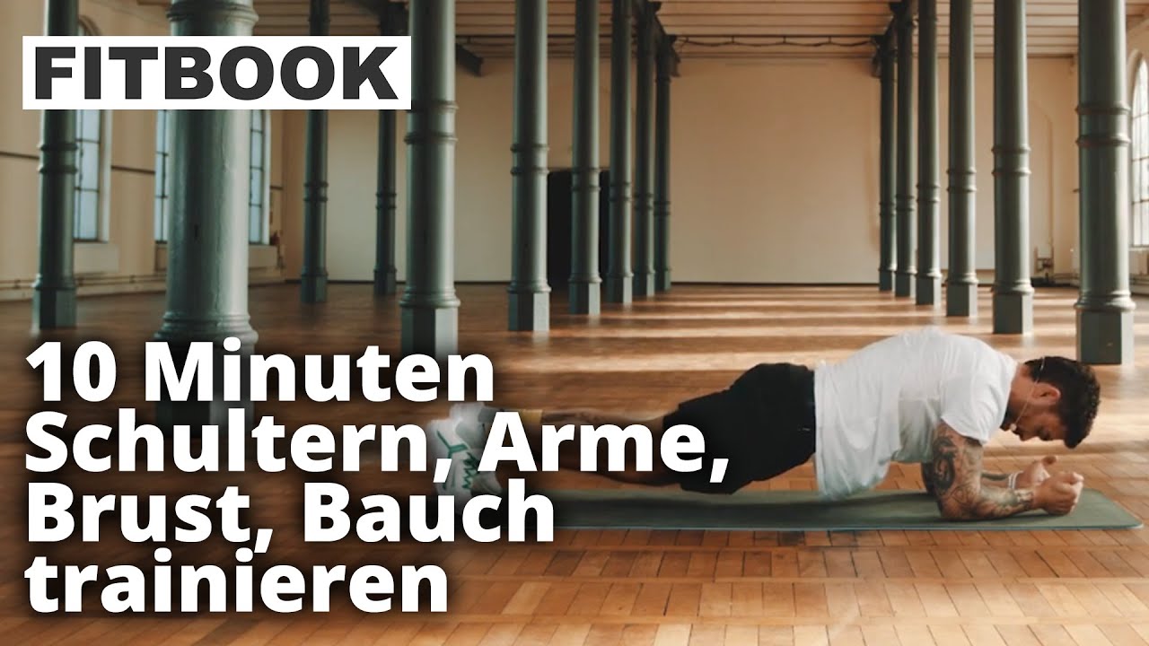Oberkörper-Workout mit Shagel Butt | No Equipment | FITBOOK