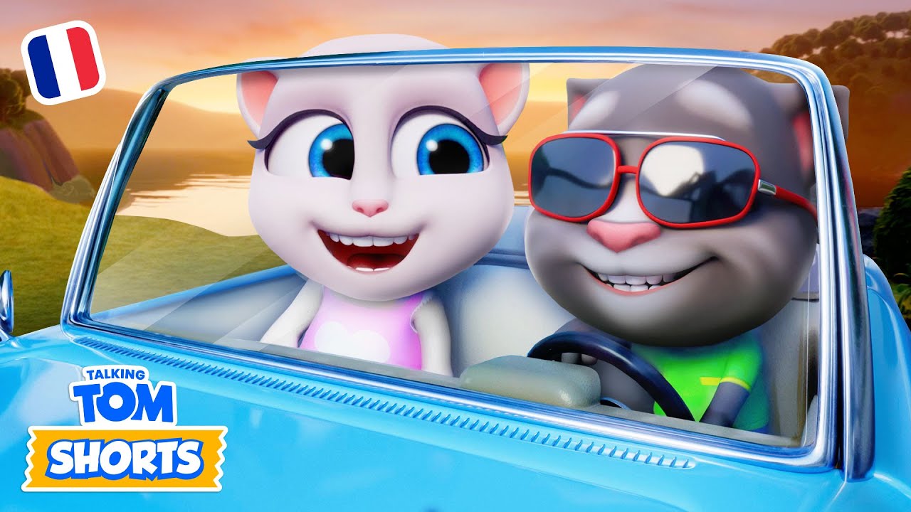 🚗 La nouvelle voiture de Tom (La virée de Tom 3) 🚎 - Talking Tom Shorts (S2 Épisode 39)