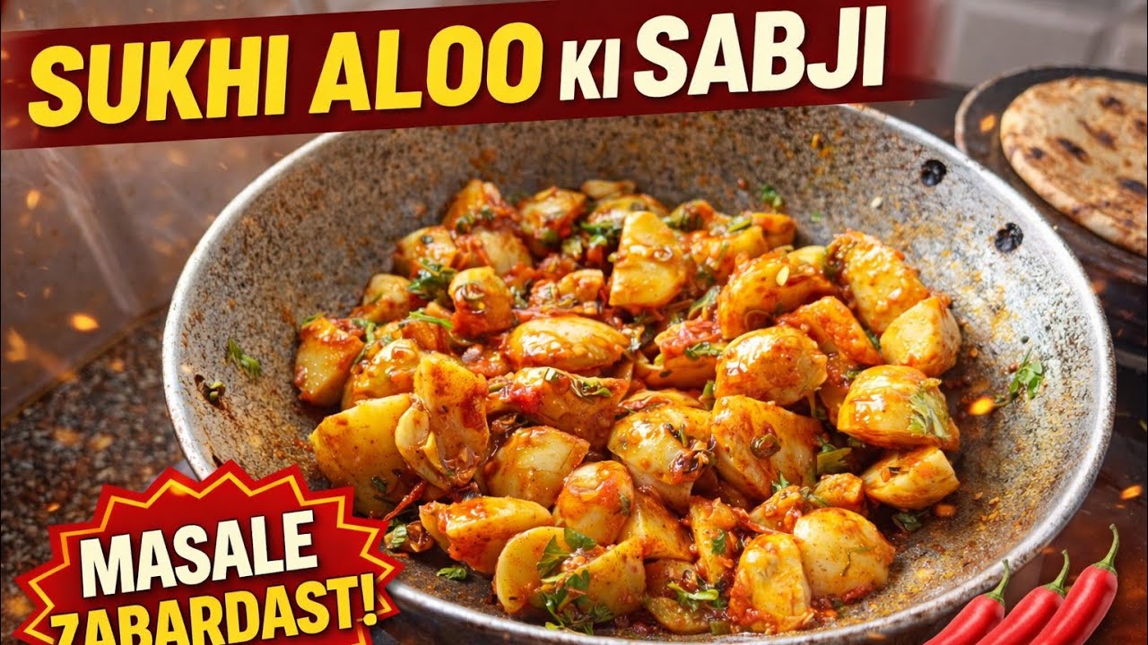 masaledar sukhi aloo ki sabji || masaledar sukhi aloo ki sabji #cooking #food #recipe