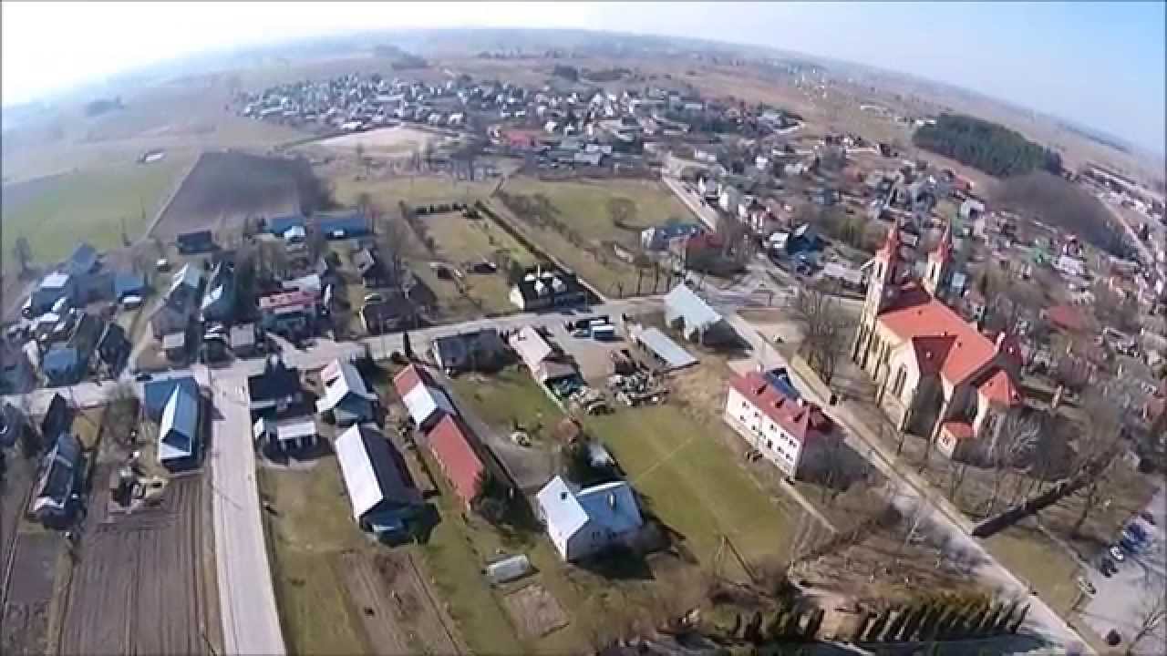 Dąbrowa Białostocka z lotu ptaka