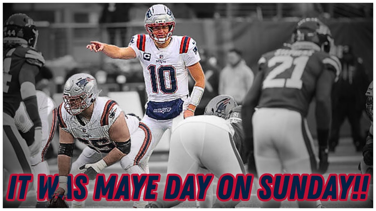 Drake Maye Has Record Break Day In Historic Outing Vs. Jets!! (#NFL #DrakeMaye #NewEnglandPatriots)