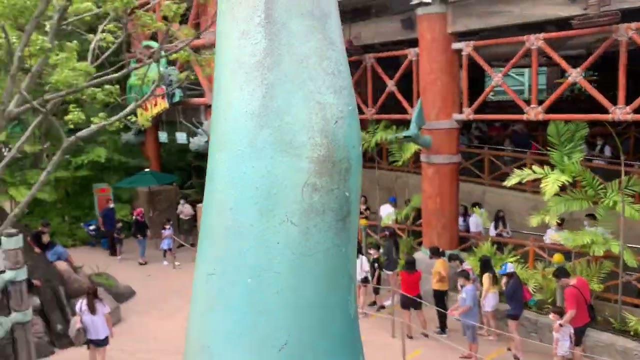 Dino-Soarin Ride - Universal Studio Singapore - The Lost World | 17 March 2022