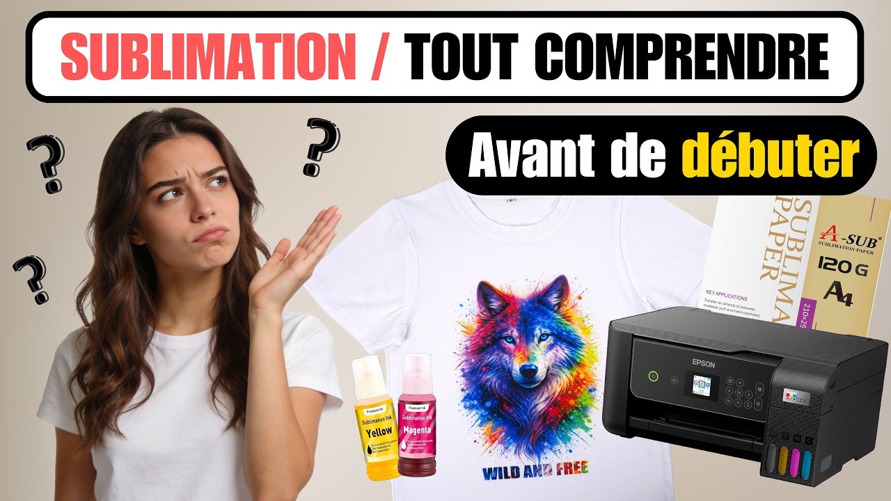 Sublimation : tout ce qu'il faut savoir pour bien débuter