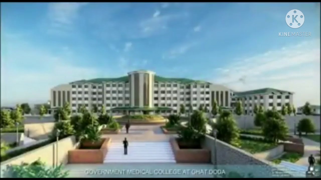 GOVT MEDICAL COLLEGE GHAT DODA (3D VIEW)