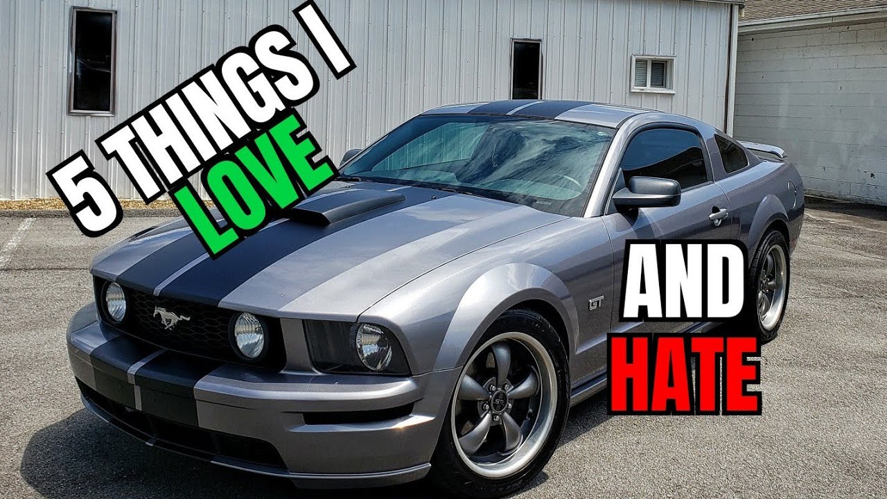 5 вещей, которые я НЕНАВИЖУ и ЛЮБЛЮ в моем Mustang GT 2006 года - 3V 4.6