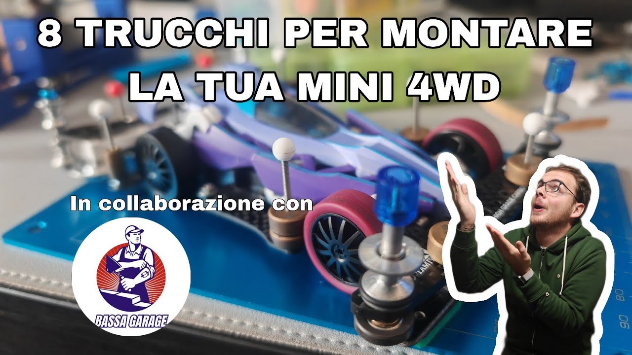 8 TRUCCHI SEGRETI per MONTARE al MEGLIO LA TUA MINI 4WD | ft. @BassaGarage | 98MegaPixel