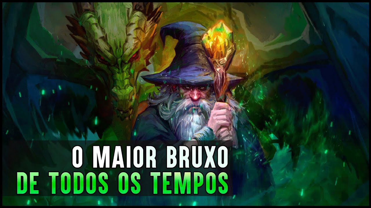 A HIST&Oacute;RIA DE MERLIN - O MAIOR BRUXO DE TODOS OS TEMPOS