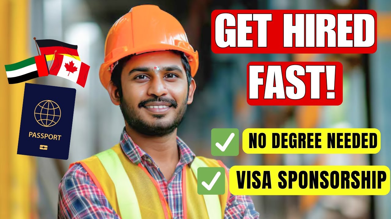 Countries That Are  Hiring Foreign Workers in 2025 (Visa Sponsored!)