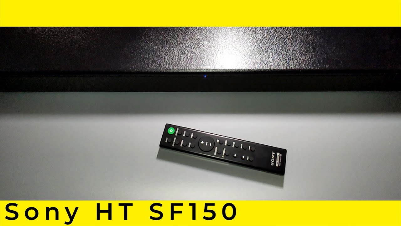 Оптимальные настройки саундбара Sony HT SF150