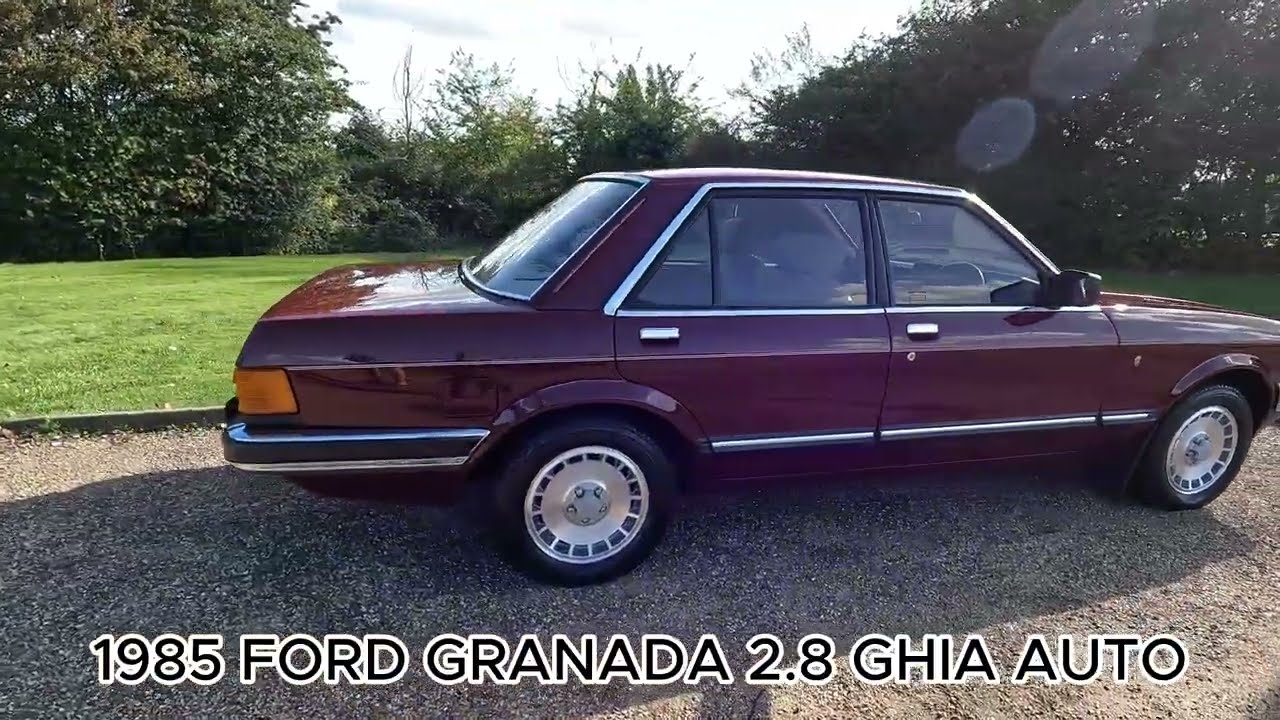 1985 FORD GRANADA 2.8 GHIA AUTO