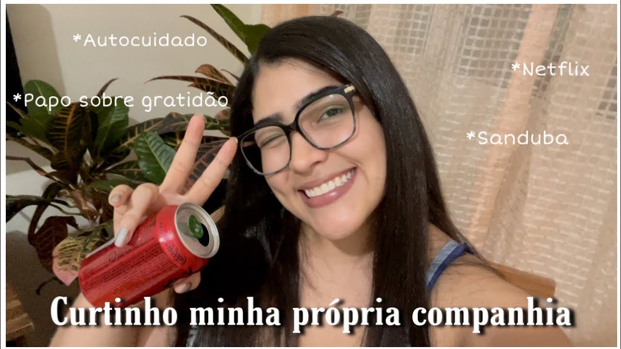 VLOG ~ Sozinha em um Sábado a noite 🦋 autocuidado, IFood, Netflix e bate-papo…