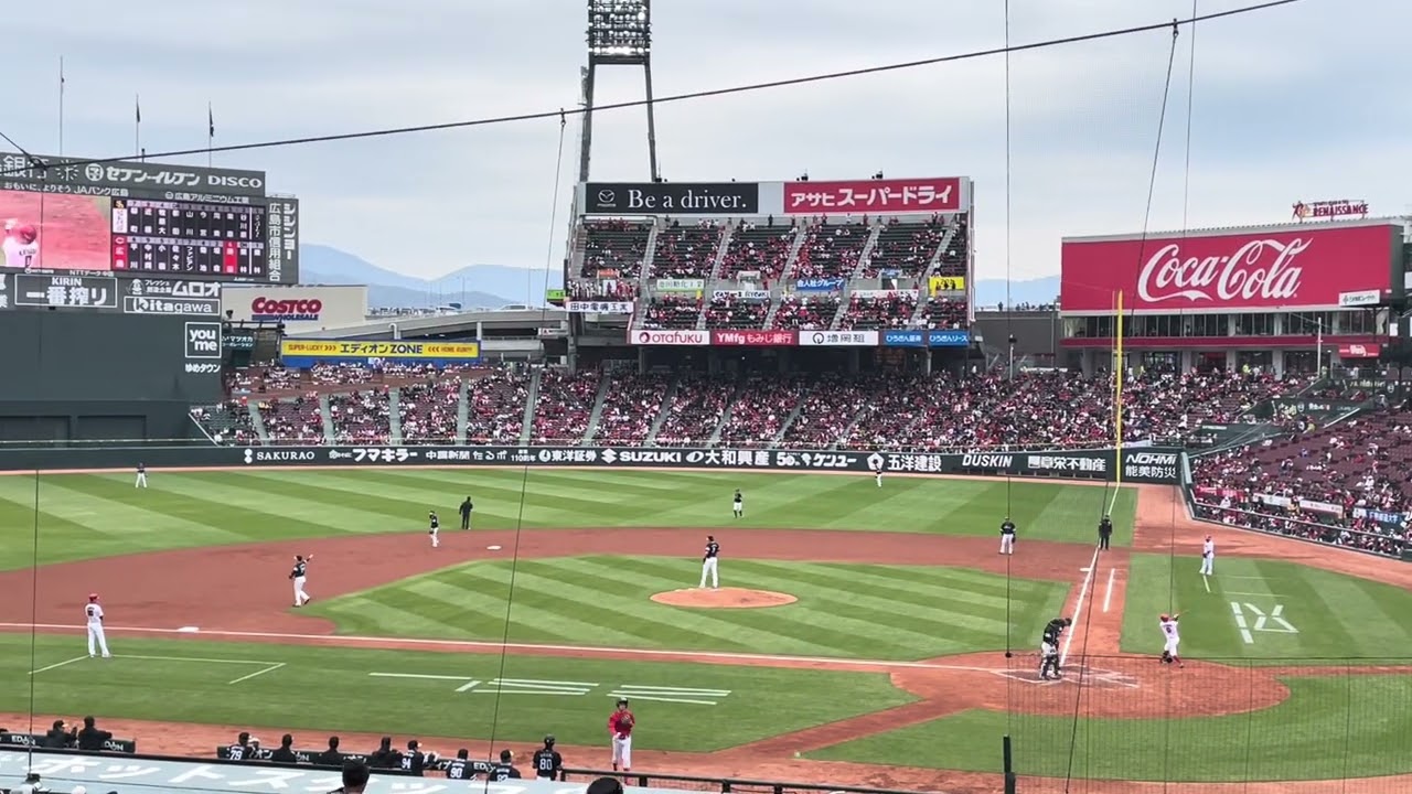 2026.03.22 カープ 勝田成 登場曲 WIN TOGETHER / HIPPY