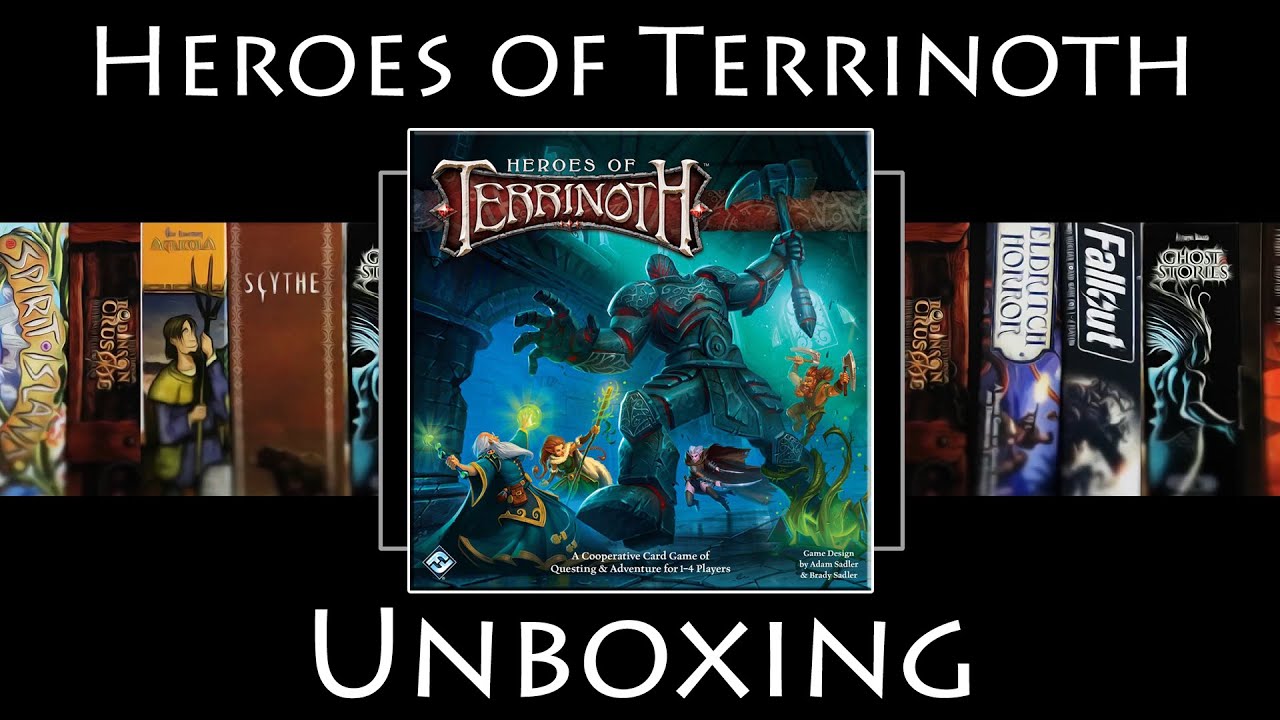 Unboxing - Heroes of Terrinoth