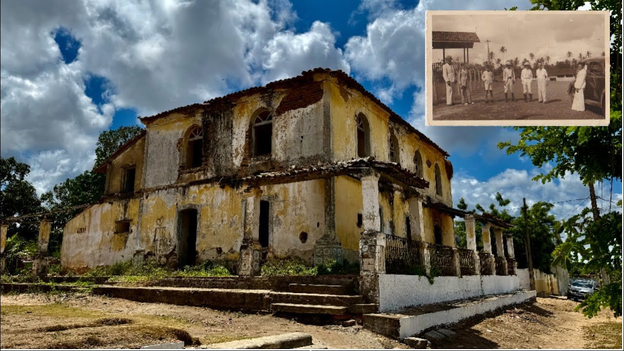 Casarão do antigo ENGENHO PIABUÇU-Rio Tinto PB