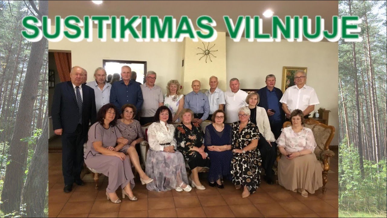 Grupiokų susitikimas po 46 metų. Valdovų rūmai. Technikos muziejus. TV bokštas