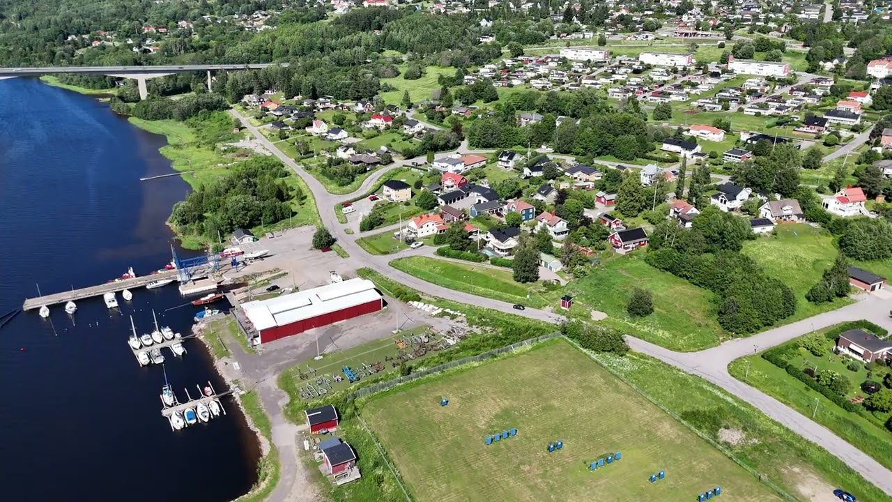 Flyg över Alnö | Solig dag med fantastisk utsikt