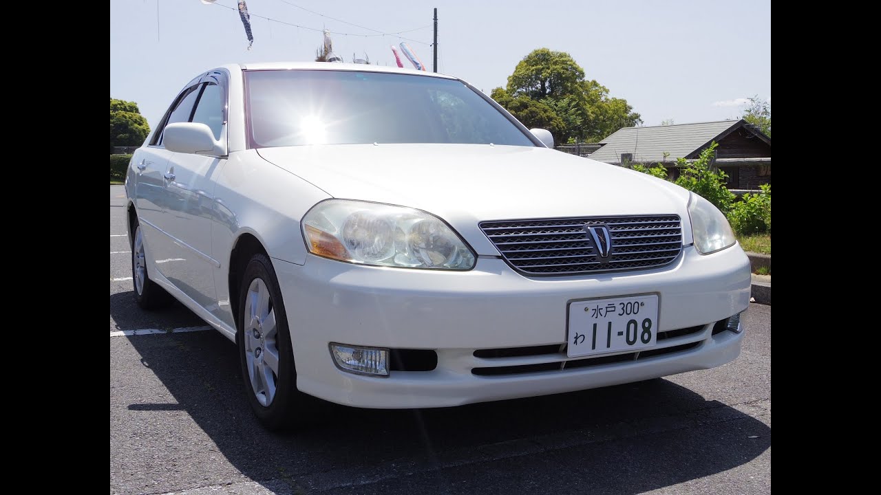2000-2002 Toyota Mark 2 9th Grande 2.5G Start Up & In Depth Review