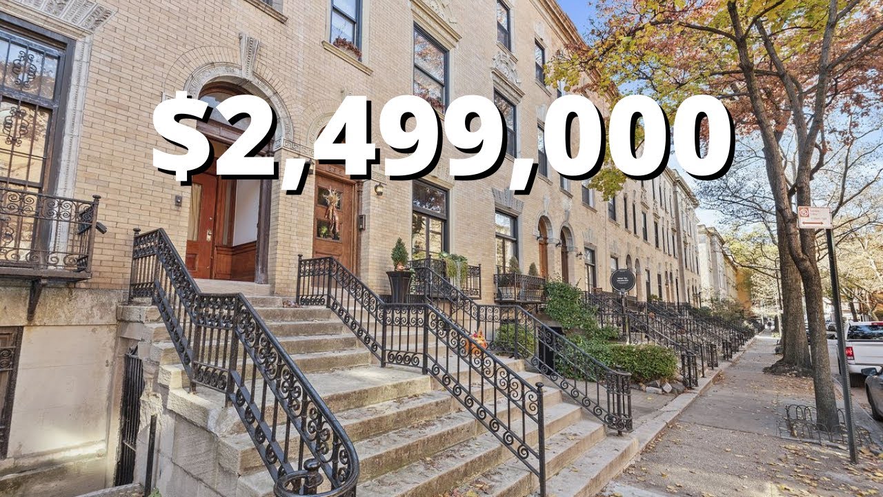 Inside a $2.499 Million Harlem, NYC Townhouse | A rare Striver's Row gem with 2-car garage!