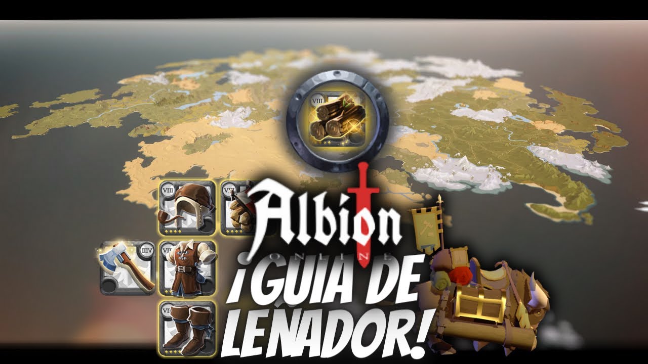 Albion Online | Guía de Leñador Sácale el máximo provecho a esta profesión! 🫰🏻🙌🏻🪵🪵