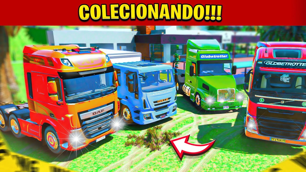 COLECIONANDO CAMINHÕES ROUBADOOS NA FAZENDA BLACK STONE GTA 5
