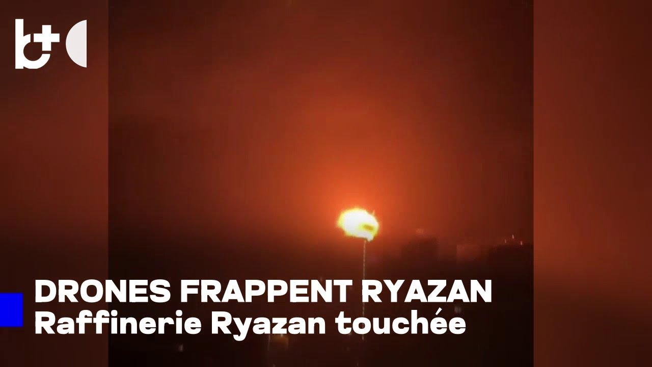 Attaques par drones en Russie - la raffinerie pétrolière de Riazan endommagée