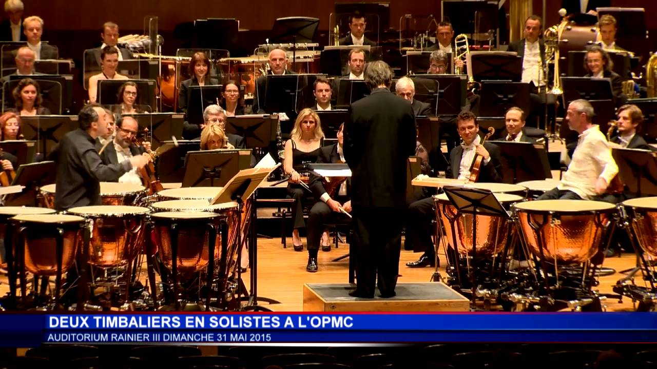 Les timbaliers de l&rsquo;OPMC en solistes