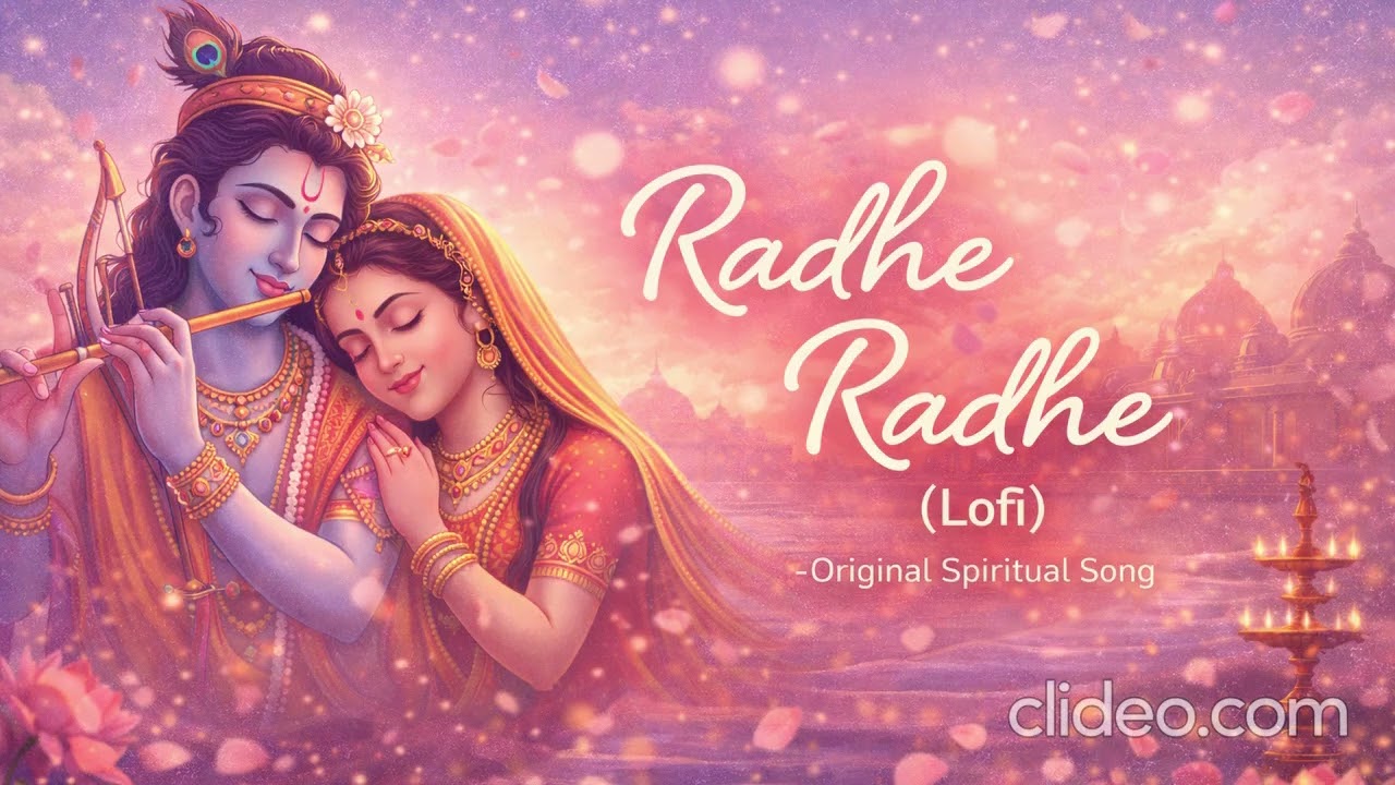 Radhe Radhe (Lofi Version) 🌸 | Soulful Krishna Bhajan
