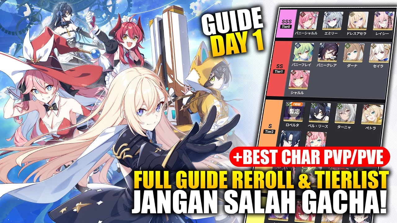 GUIDE HARI KE 1! FULL GUIDE REROLL, TIERLIST & SELECTOR SSR AMBIL SIAPA?! - STAR SAVIOR (Mobile/PC)