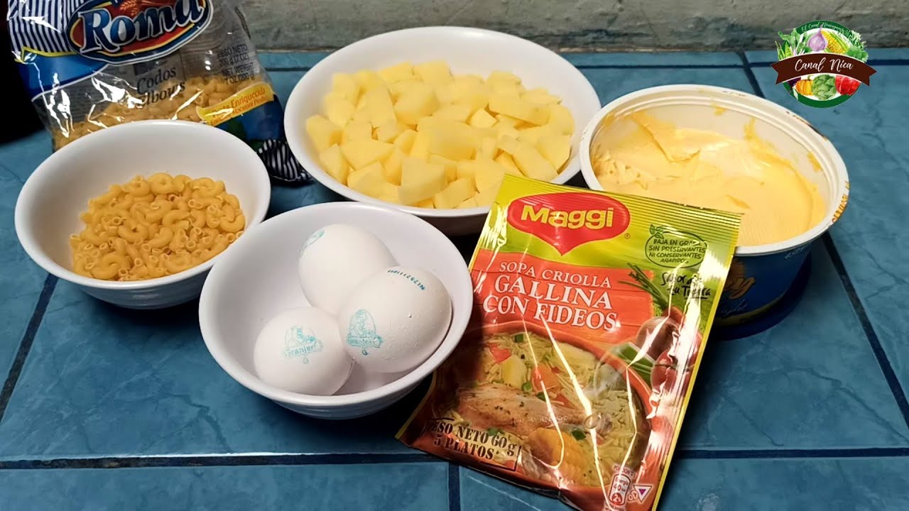 Sopa Maggi Nicaragüense la mejor receta mira que deliciosa me quedo