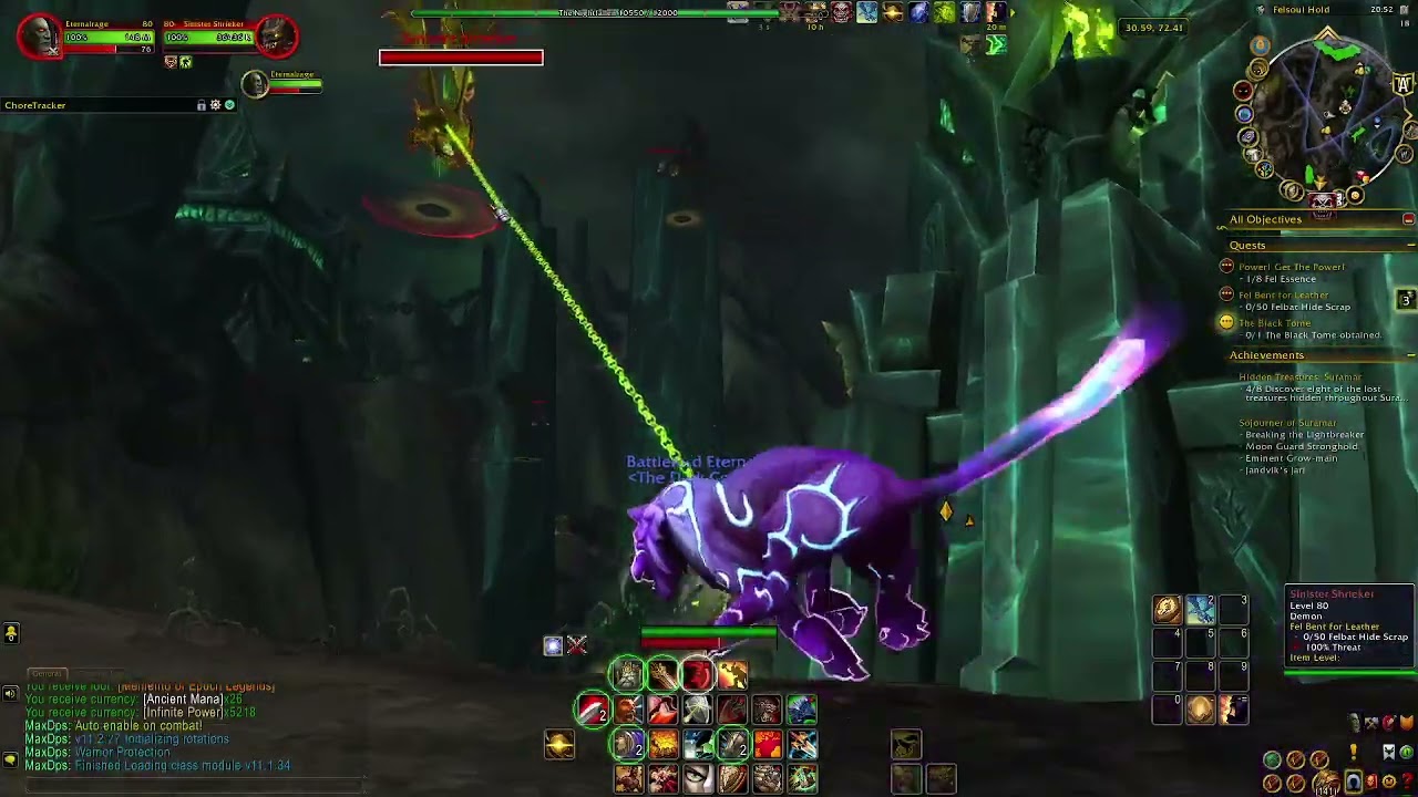 🌙💀 Eternal Rage Invades Suramar! Legion Remix Achievement Push ⚔️✨