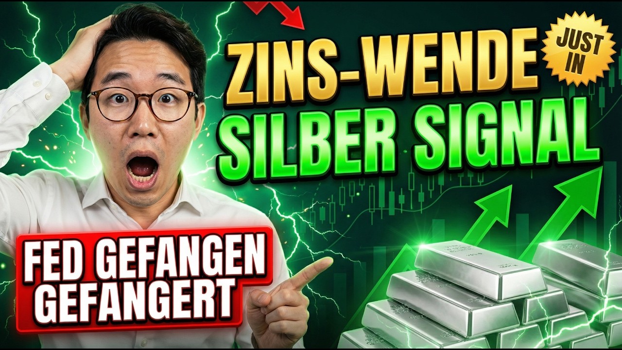 JUST IN: SILBER-Investoren, seht welche Zinssignale HEUTE drehten! FED gefangen