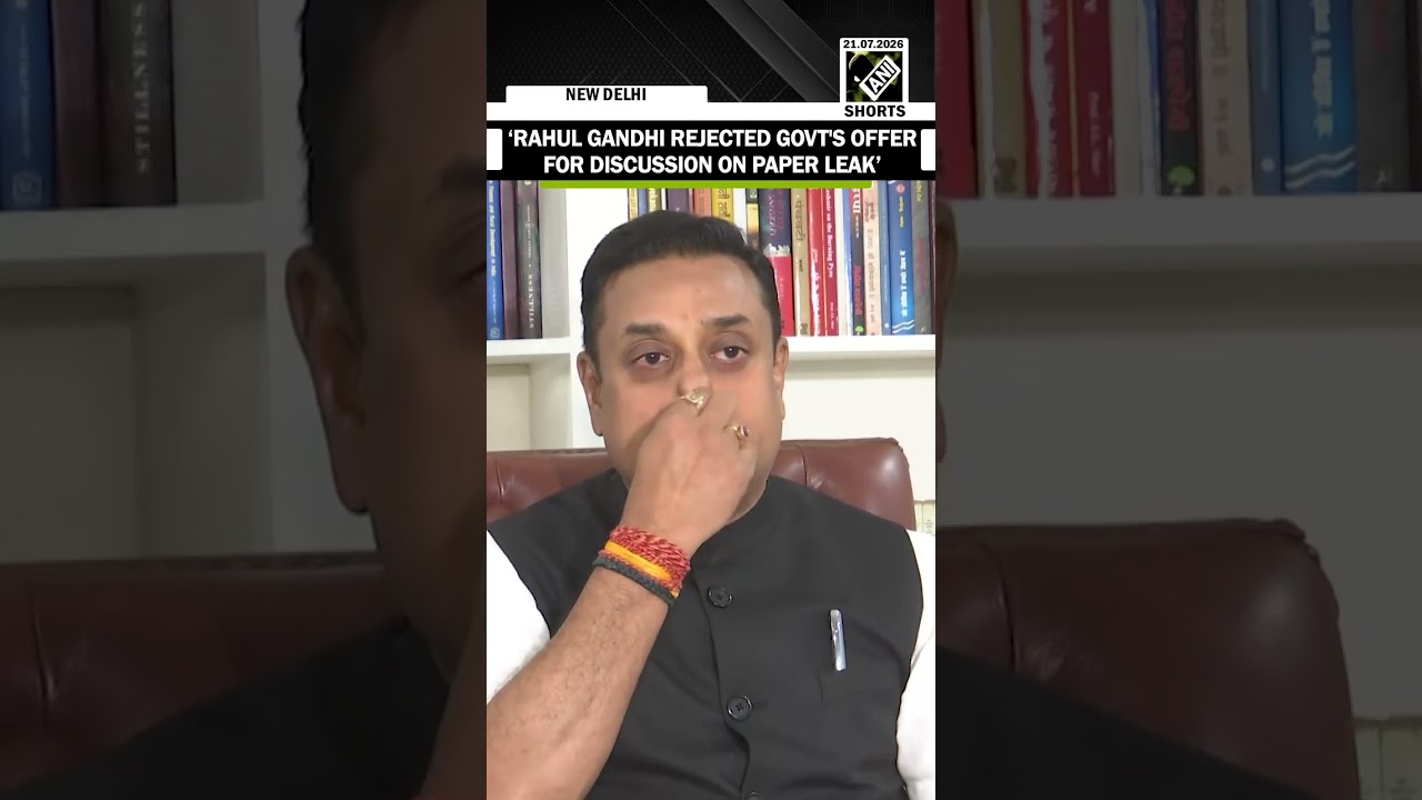 Sambit Patra accuses Rahul Gandhi of rejecting govt's discussion proposal over NEET Paper leak issue
