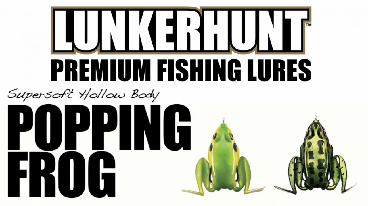 Lunkerhunt Popping Frog~Full Video-w/ Blowup's & FAILS