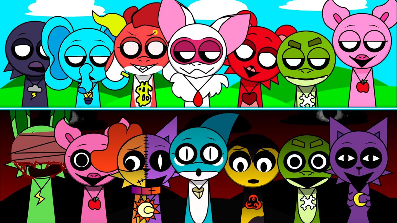 SPRUNKI: Poppy Playtime - Original and Scary Version  | INCREDIBOX