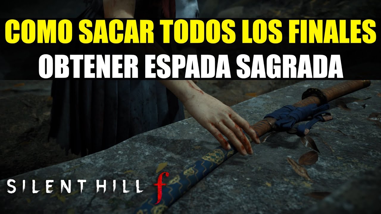 Silent Hill F Como sacar TODOS los FINALES y obtener ESPADA SAGRADA