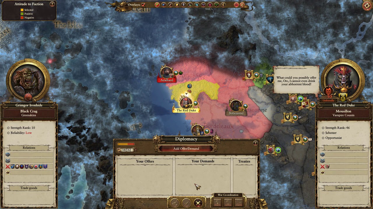 Total War Warhammer 2: All insults towards the Greenskins