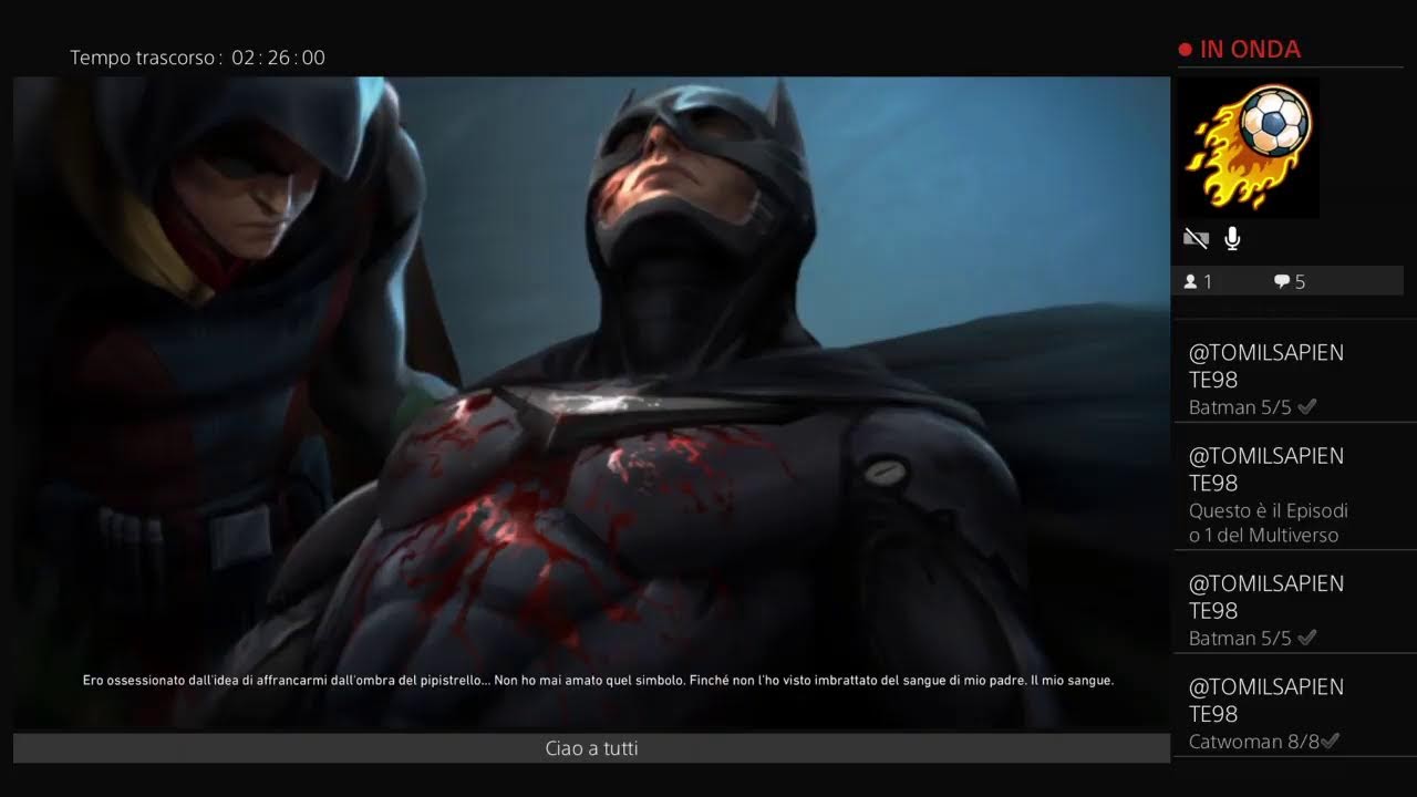 INJUSTICE 2   PS4 - Episodio  1 - senza la telecamera